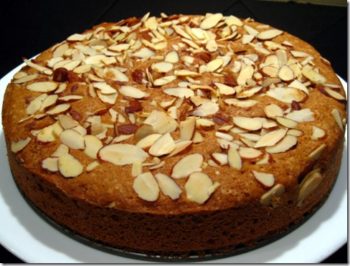 Almond Cake Order Online Bangalore | Nut Cakes Online Delivery Bangalore Cafe Hops.