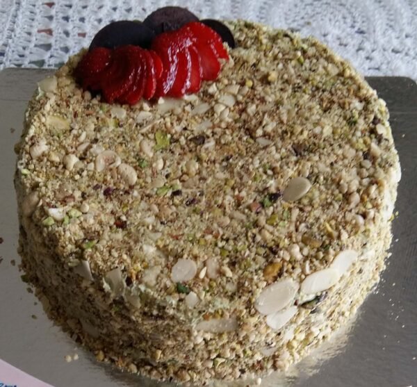 Mixed Nut Cake Order Online Bangalore. Nut Cake Online Delivery Bangalore Cafe Hops.