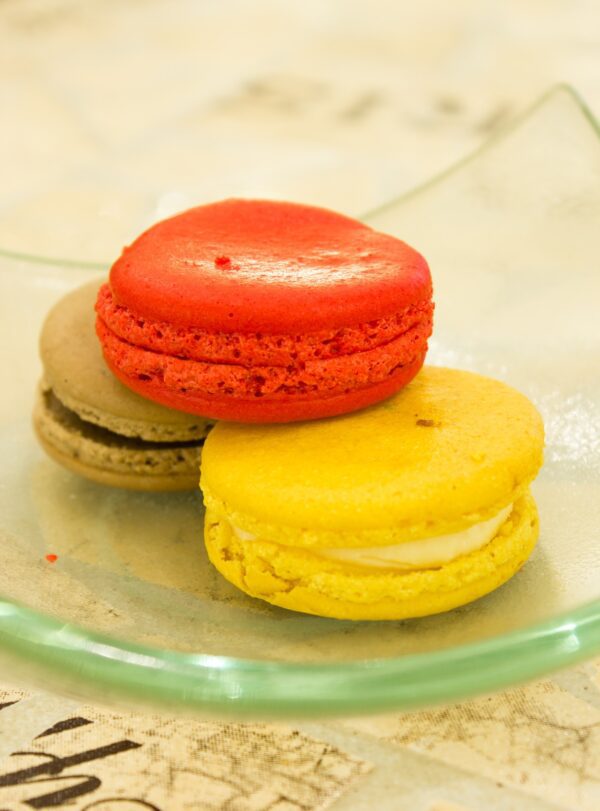 Mango Macarons Order Online Bangalore. Cafe Hops Mango Macarons Online Delivery in Bangalore.