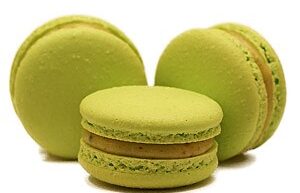 Pistachio Macarons Order Online Bangalore. Cafe Hops Pistachio Macarons Online Delivery in Bangalore.