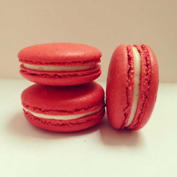 Red Velvet Macarons Order Online Bangalore. Cafe Hops Red Velvet Macarons Online Delivery in Bangalore.