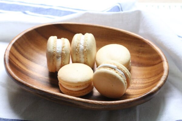 Vanilla Macarons Order Online Bangalore. Cafe Hops Vanilla Macarons Online Delivery in Bangalore.