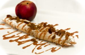 Apple Strudel Order Online Bangalore. Filo Pastry Apple Strudel Online Delivery Bangalore Cafe Hops.