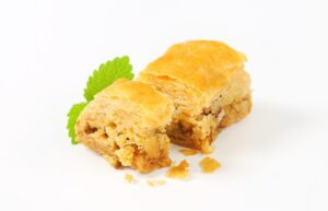 Turkish Cashew Baklava Dessert Order Online Bangalore. Baked Baklava Sweet Order Online Delivery Bangalore.