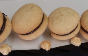 Lady's kisses cookies Order Online Bangalore. Hazelnut Cookies delivery Bangalore. Hazelnut Kisses online Bangalore Cafe Hops.