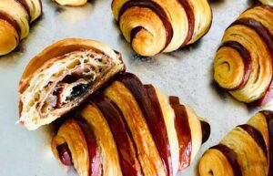 Chocolate Croissants Order Online Bangalore. Chocolate Color Croissants Online Delivery Bangalore Cafe Hops.