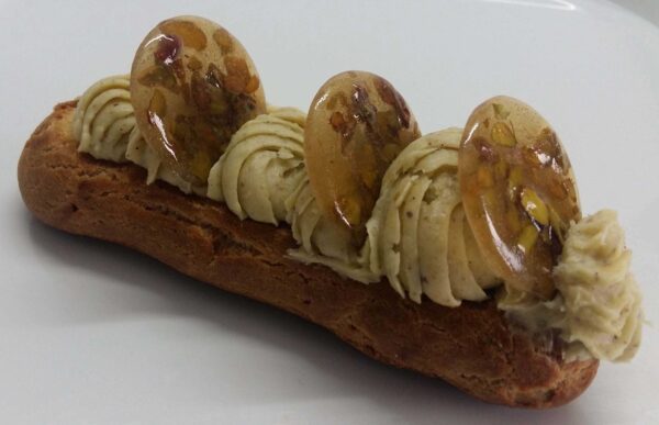 Pistachio Eclairs Order Online Bangalore. Pistachio Eclairs Online Delivery Bangalore Cafe Hops.