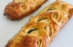 Danish Pastry Apple Strudel Order Online Bangalore. Danish Pastry Apple Strudel Online Delivery Bangalore Cafe Hops.