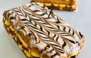 Mille feuille Order Online Bangalore. Puff Pastry Mille feuille Online Delivery Bangalore Cafe Hops