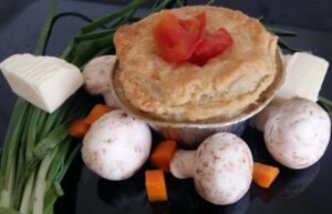 Mushroom Pot Pie Order Online Bangalore. Puff Pastry Mushroom Pot Pie Online Delivery Bangalore Cafe Hops.