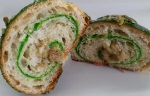 Pistachio Croissants Order Online Bangalore. Pistachio Color Croissants Online Delivery Bangalore Cafe Hops.