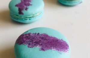 Lavender Honey Macarons Order Online Bangalore. Baby Blue Macarons Online Delivery Bangalore Cafe Hops.