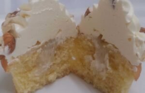 Almond Cupcake Order Online Bangalore. Almond Cupcake Online Delivery Bangalore Cafe Hops.