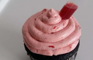 Chocolate Strawberry Cupcake Order Online Bangalore. Chocolate Strawberry Cupcake Online Delivery Bangalore Cafe Hops.