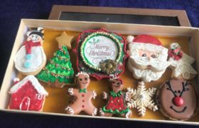 Christmas Cookie Gift Box Order Online Bangalore. Festive Cookies Online Order Bangalore Cafe Hops.