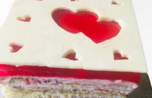 Fraisier Cake Online Bangalore. Custom Valentine's Day Cake Online Bangalore.