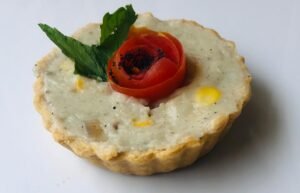 Creamy Cauliflower Tart Order Online Bangalore. Snacks Online Delivery Bangalore Cafe Hops.