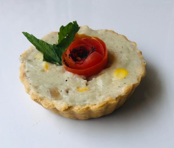 Creamy Cauliflower Tart Order Online Bangalore. Snacks Online Delivery Bangalore Cafe Hops.