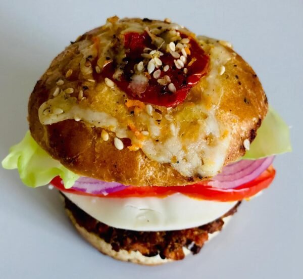 Focaccia Burger Order Online Bangalore. Focaccia Sandwich Online Delivery Bangalore Cafe Hops.