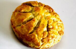 Mushroom Pithivier Order Online Bangalore. Savoury Snacks Online Delivery Bangalore Cafe Hops.