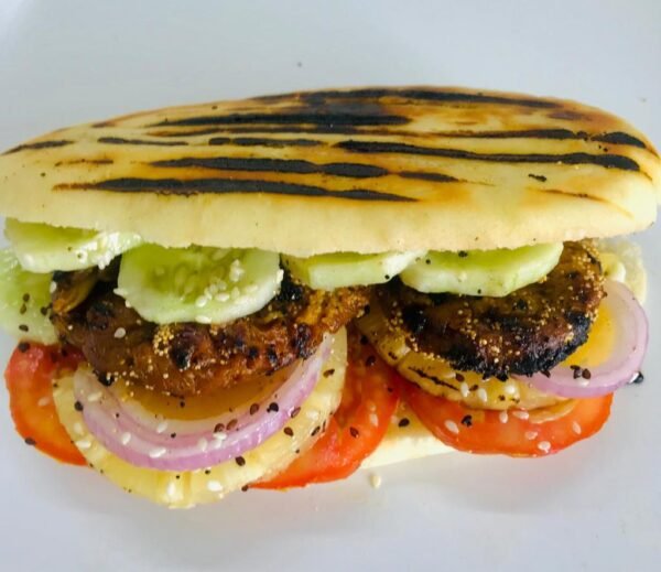 Panini Hawaiian Sandwich Order Online Bangalore. Sweet-Savoury Snacks Online Delivery Bangalore Cafe Hops.