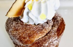 Pineapple Coconut Cruffin Order Online Bangalore. Pineapple Coconut Cruffin Online Delivery Bangalore Cafe Hops.