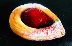 Raspberry Pear Marinade Order Online Bangalore. Danish Pastry Delivery Bangalore Cafe Hops.