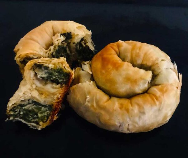 Hummus Spinach Spanakopita Order Online Bangalore. savoury Filo Pastry Online Bangalore Cafe Hops.