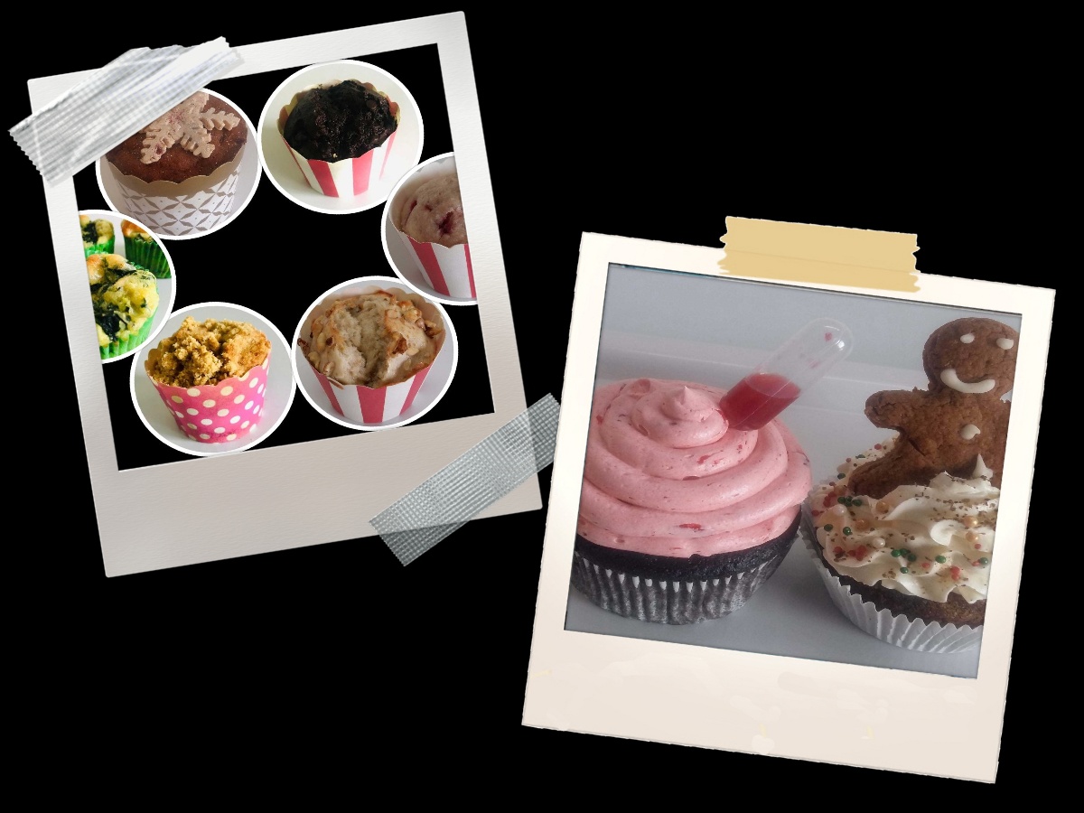 Mini Cakes Order Online Bangalore. Cupcakes Online. Muffins Online. Cafe Hops Bangalore.