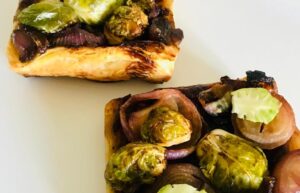 Roasted Brussels Sprout Tartine Order Online Bangalore. Roasted Brussels Sprouts Online Delivery Bangalore Cafe Hops