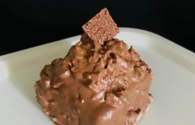 Chocolate Hazelnut Dacquoise Order Online Bangalore. Petit French Dessert Online Bangalore Cafe Hops