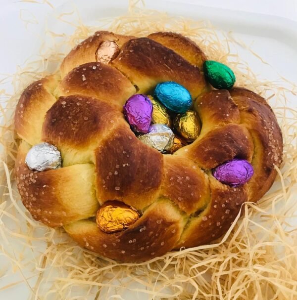 German Easter Bread Wreath Order Online Bangalore. German Wreath Bread Online Bangalore Cafe Hops