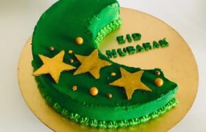 Turkish Halva Cheesecake Order Online Bangalore. Eid Crescent Cheesecake Online Bangalore Cafe Hops