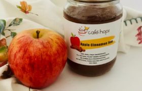 Apple Cinnamon Jam Order Online Bangalore. Natural Jam Online Delivery Bangalore Cafe Hops