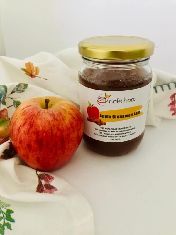 Apple Cinnamon Jam Order Online Bangalore. Natural Jam Online Delivery Bangalore Cafe Hops