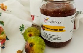 Fig and Rosemary Jam Order Online Bangalore. All Natural Jam Online Delivery Bangalore Cafe Hops