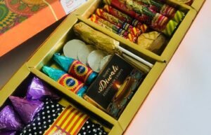 Chocolate Crackers Gift Box Order Online Bangalore. Crackers Chocolate Box Delivery Bangalore Cafe Hops