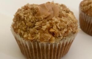 Apple Crumble Peanut-Butter Muffin Order Online Bangalore. Apple Crumb Muffin Online Bangalore Cafe Hops