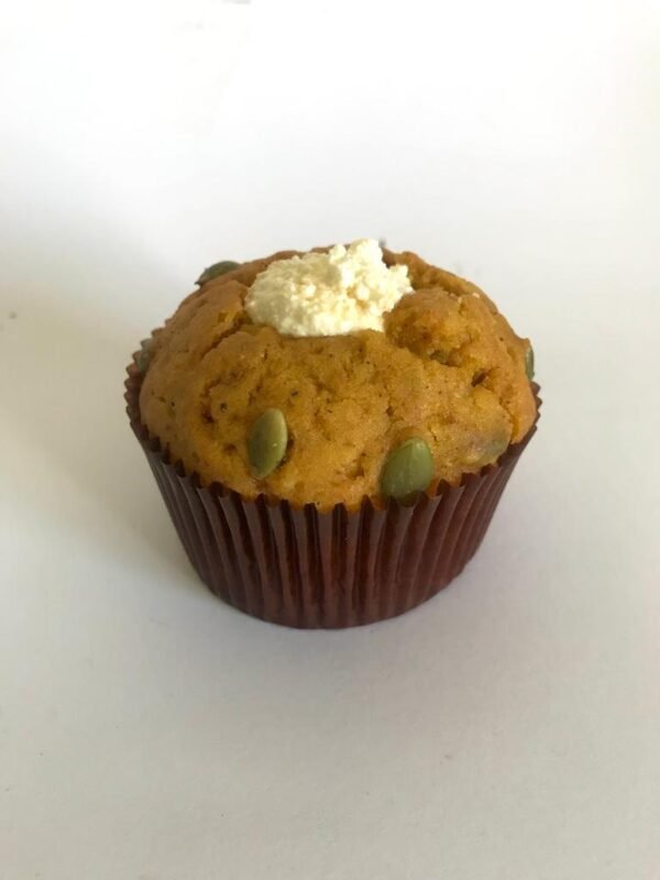 Pumpkin Spiced Cream-Cheese Muffin Order Online Bangalore. Pumpkin Muffin Online Bangalore Cafe Hops