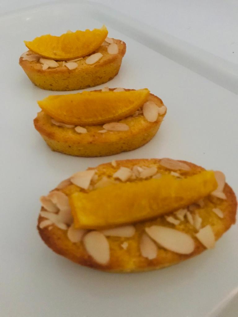 Almond Orange Flourless Cake Order Online Bangalore. Gluten-free Orange Cake Online Bangalore Cafe Hops