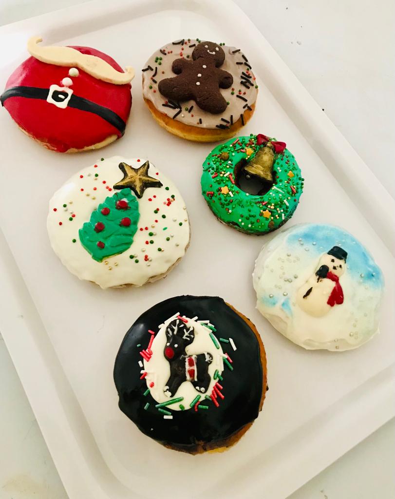Christmas Donuts Order Online Bangalore. Xmas Donuts Delivery Bangalore Cafe Hops