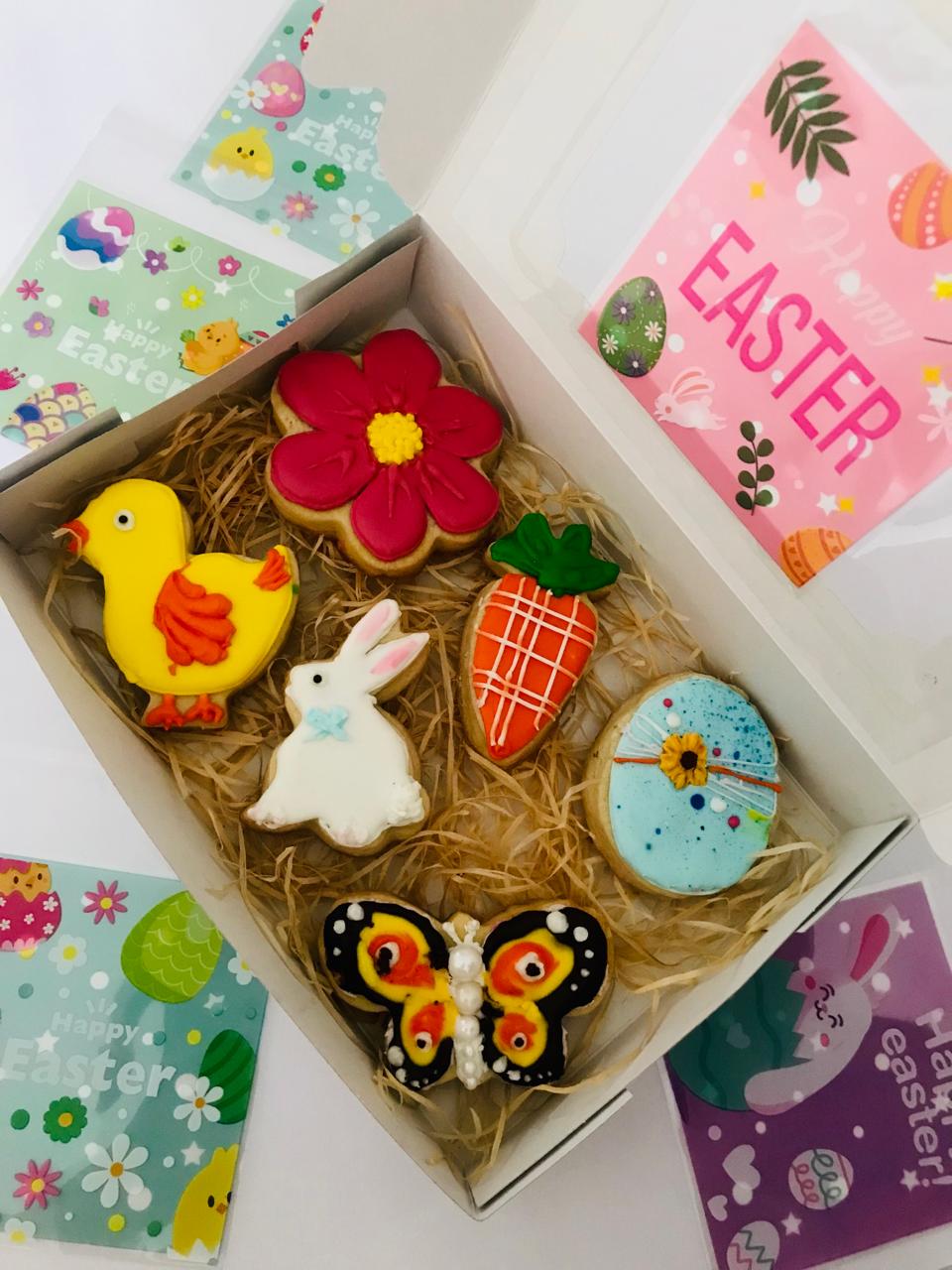 Easter Theme Cookies Order Online Bangalore. Beautiful Easter Cookies Delivery Bangalore Cafe Hops