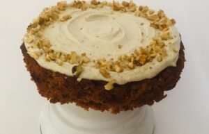 Vegan Gluten-Free Carrot Cake Order Online Bangalore. Vegan Gluten-Free Cake Online Delivery Bangalore Cafe Hops